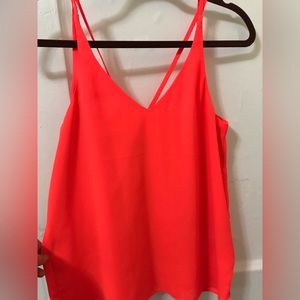 TOPSHOP Double Strap V- Neck 4 Tank Top